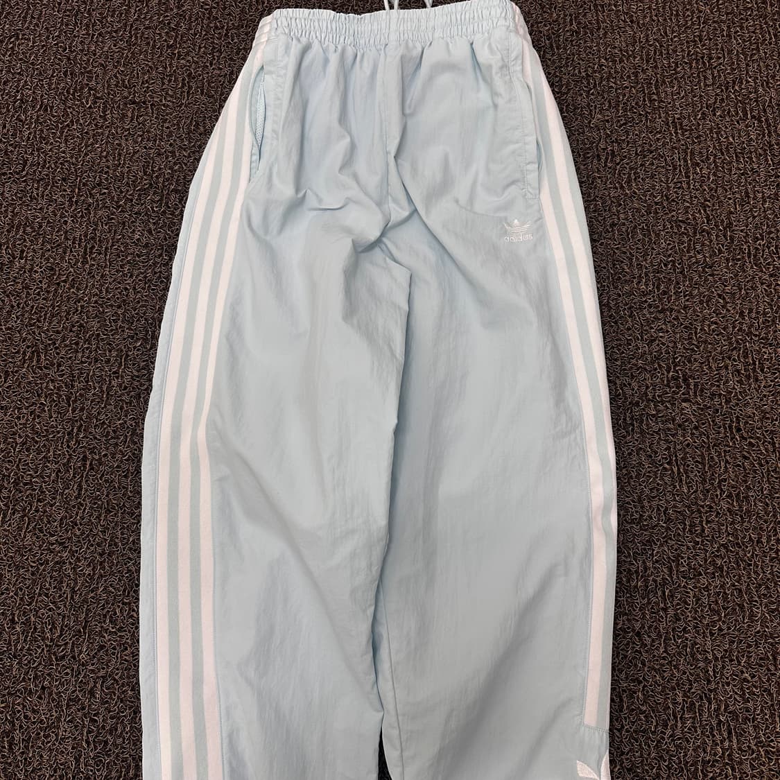 아디다스 트랙 조거팬츠 하늘색 S 26.5인치 상품이미지2
