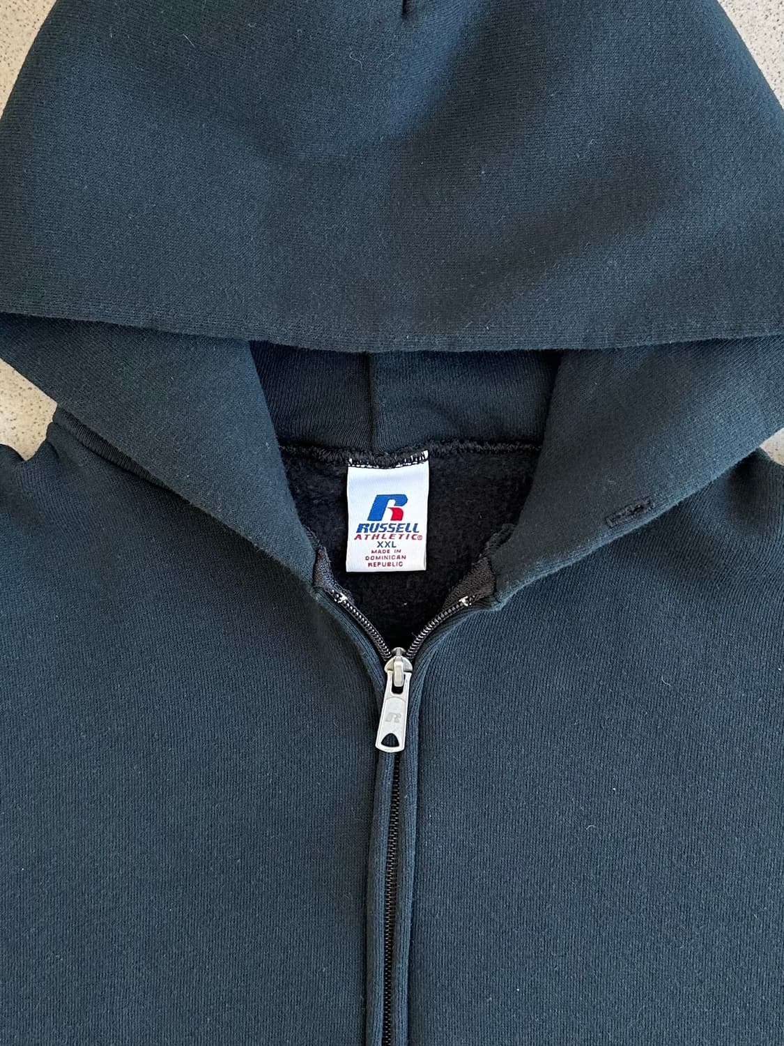 00s 빈티지 러셀 후드집업 그린 XXL 상품이미지6