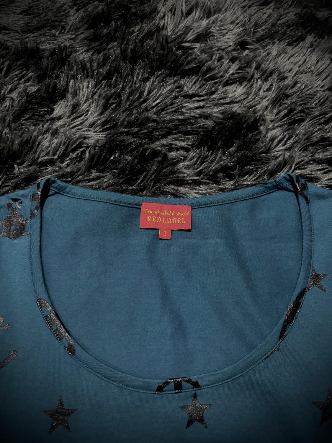 Vivienne Westwood 오브 앵커 패턴 7부 슬리브 상품이미지7
