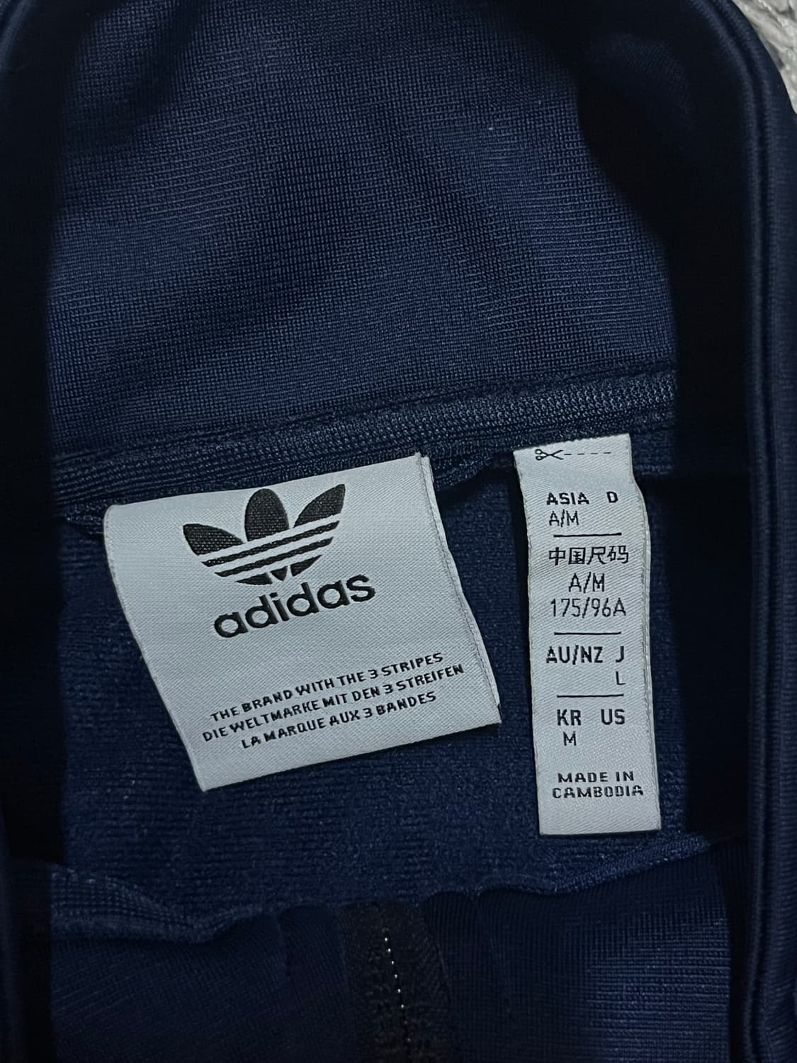 아디다스 오리지널스 베켄바우어 트랙 자켓 나이트 인디고 상품이미지2