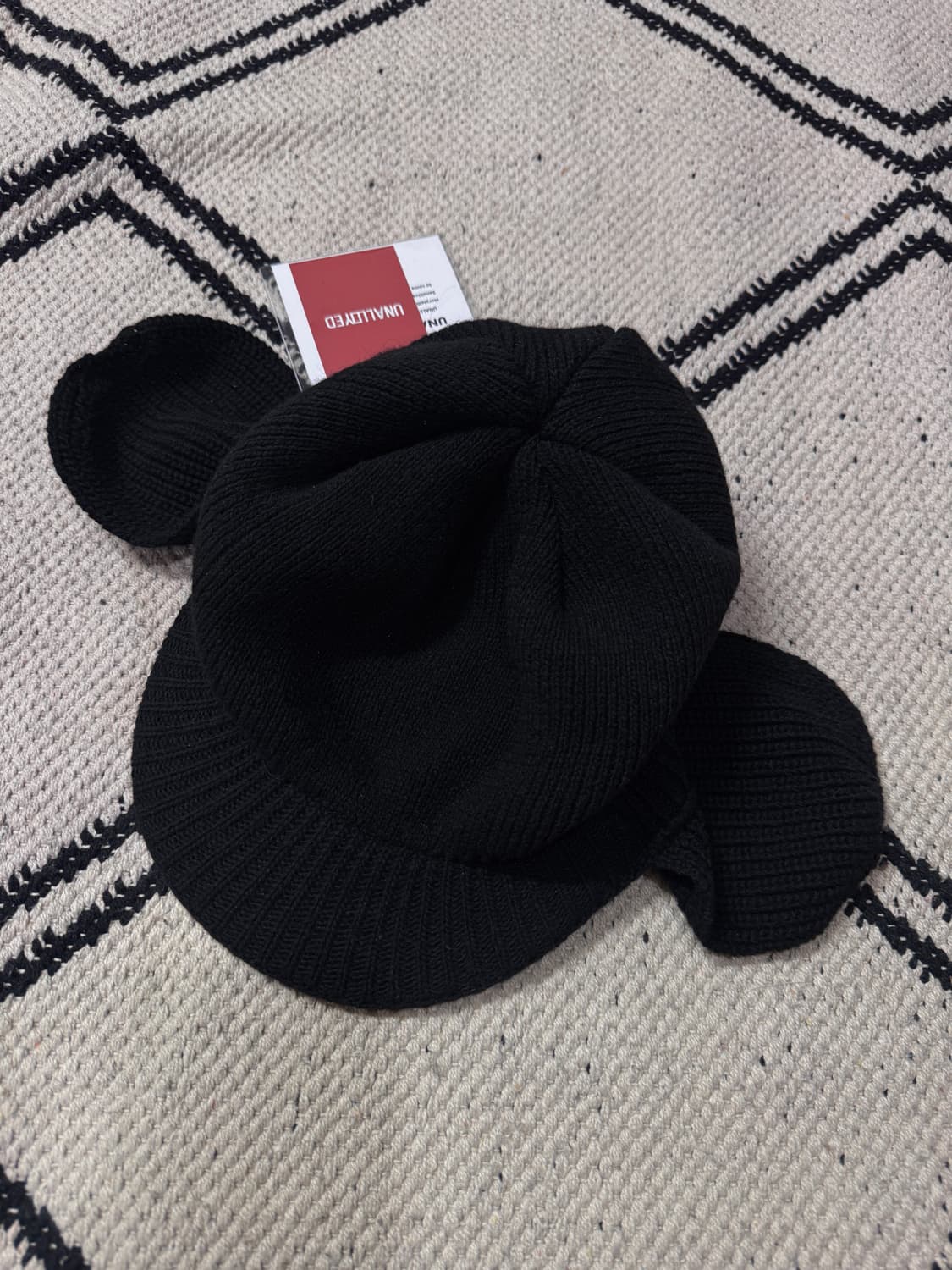 [새제품] 어널로이드 트루퍼햇 - 블랙 상품이미지6