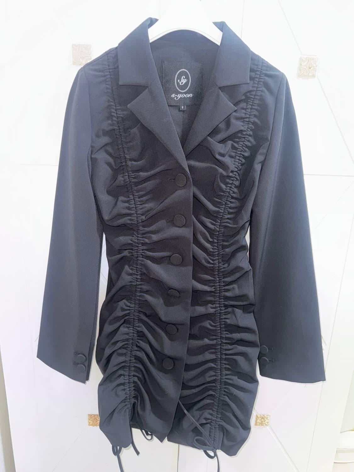 S-yoon 에스윤 블랙 원피스 상품이미지1