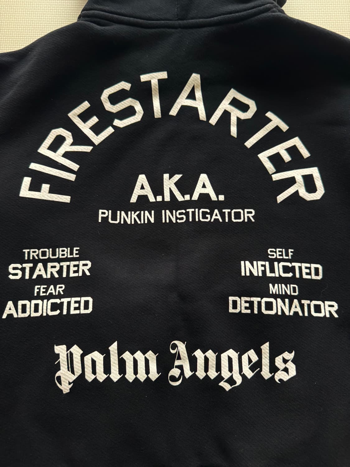 Palm angels 파이어스타터 후디 상품이미지5