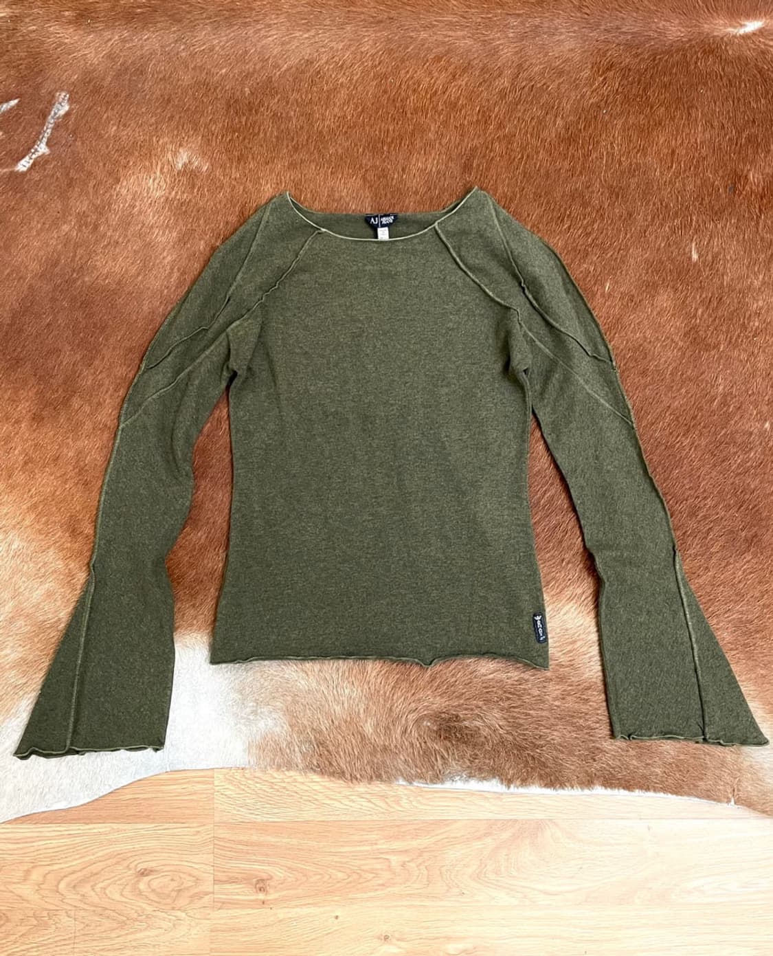 Armani jeans 3D 니트 스웨터 상품이미지2