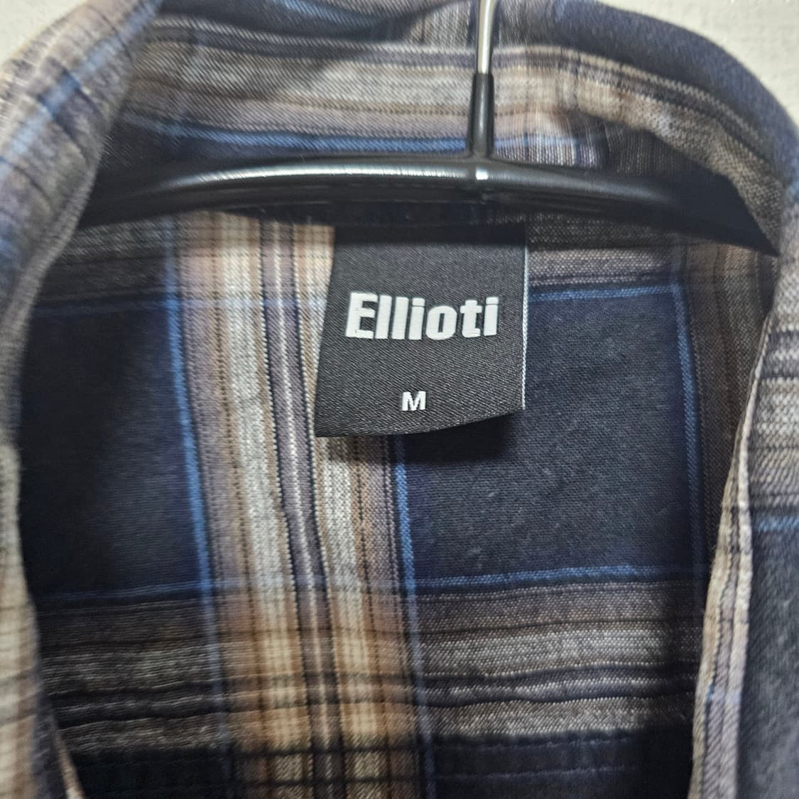 체크셔츠 ellioti 상품이미지3