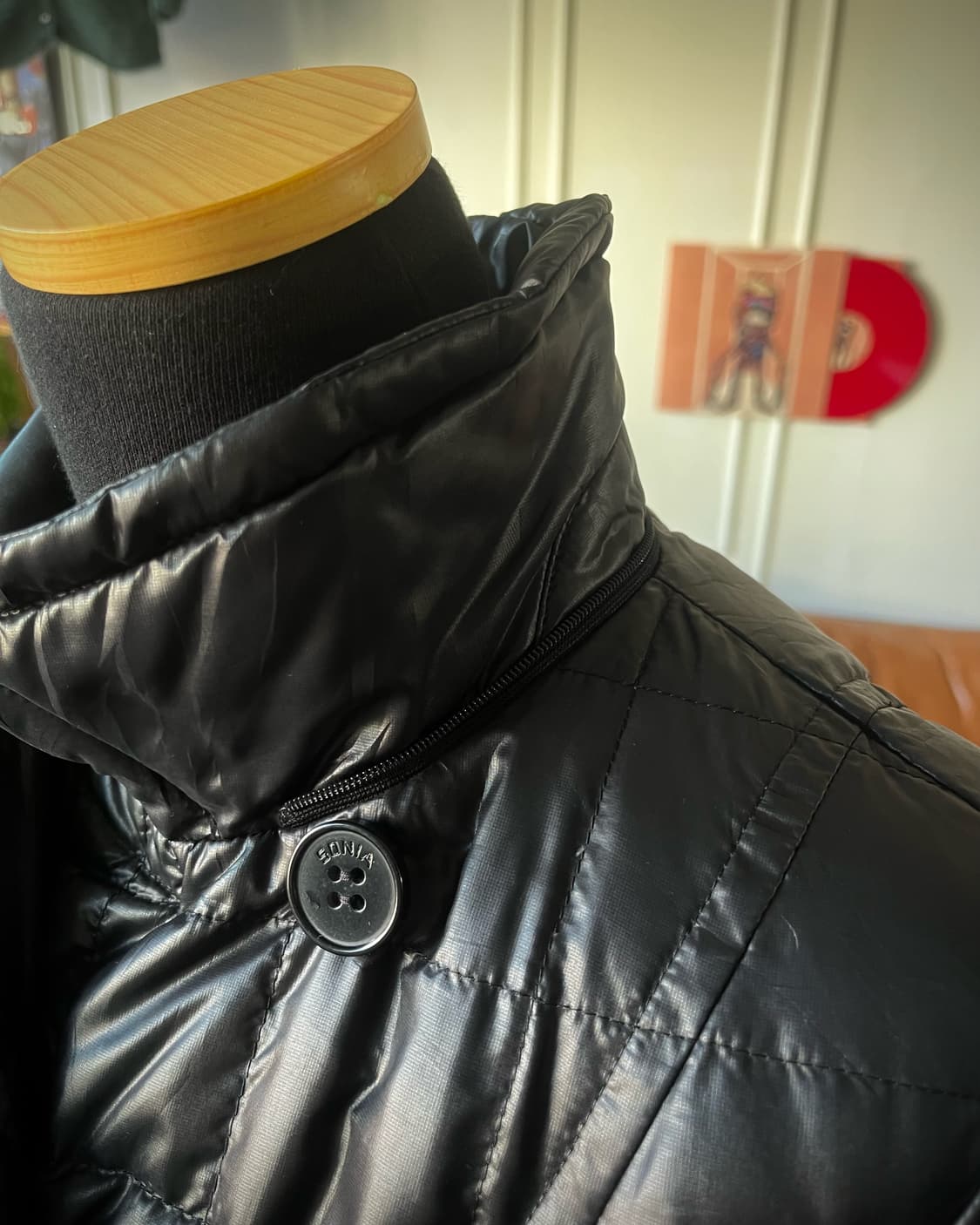 90-00s SONIA RYKIEL Down Padding Coat 상품이미지4