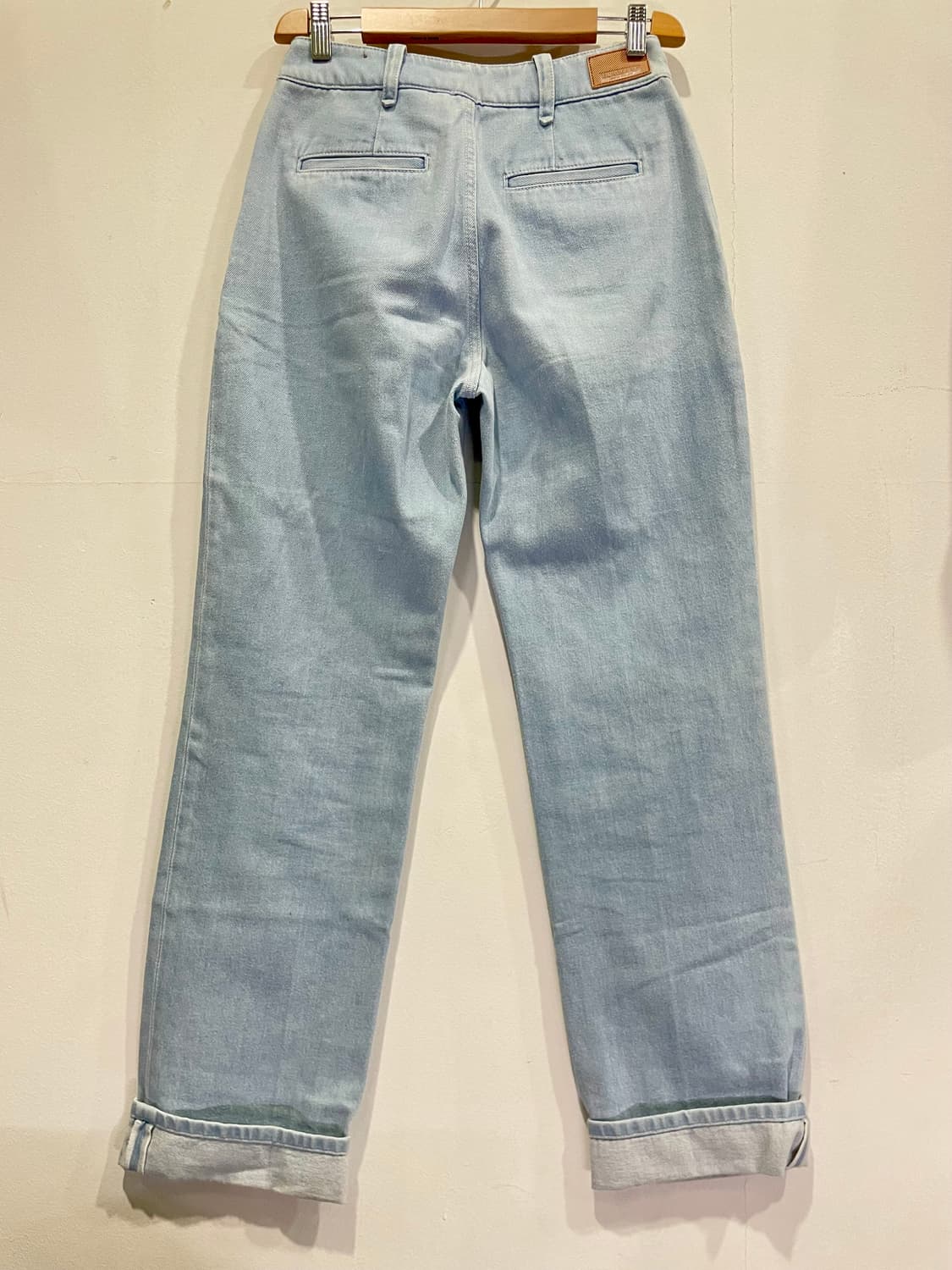 버버리 여성 연청 와이드 데님 W26 매장판 상품이미지2