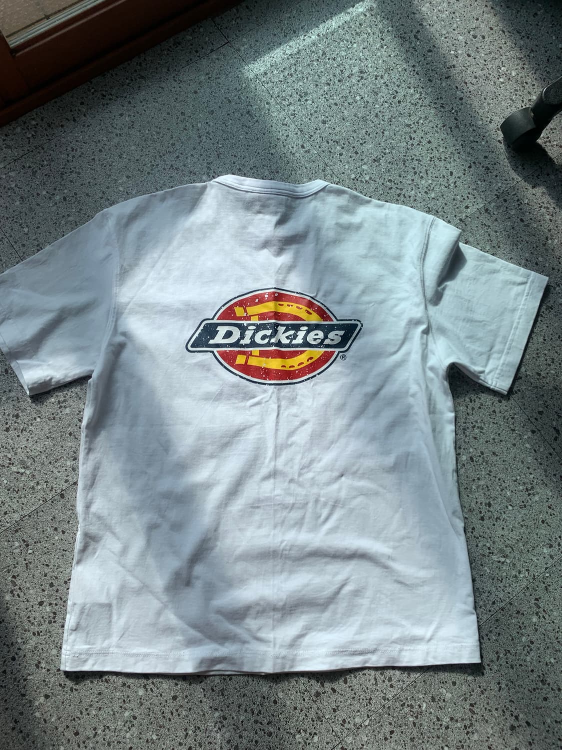 디키즈 베이직 로고 티셔츠 화이트 상품이미지2