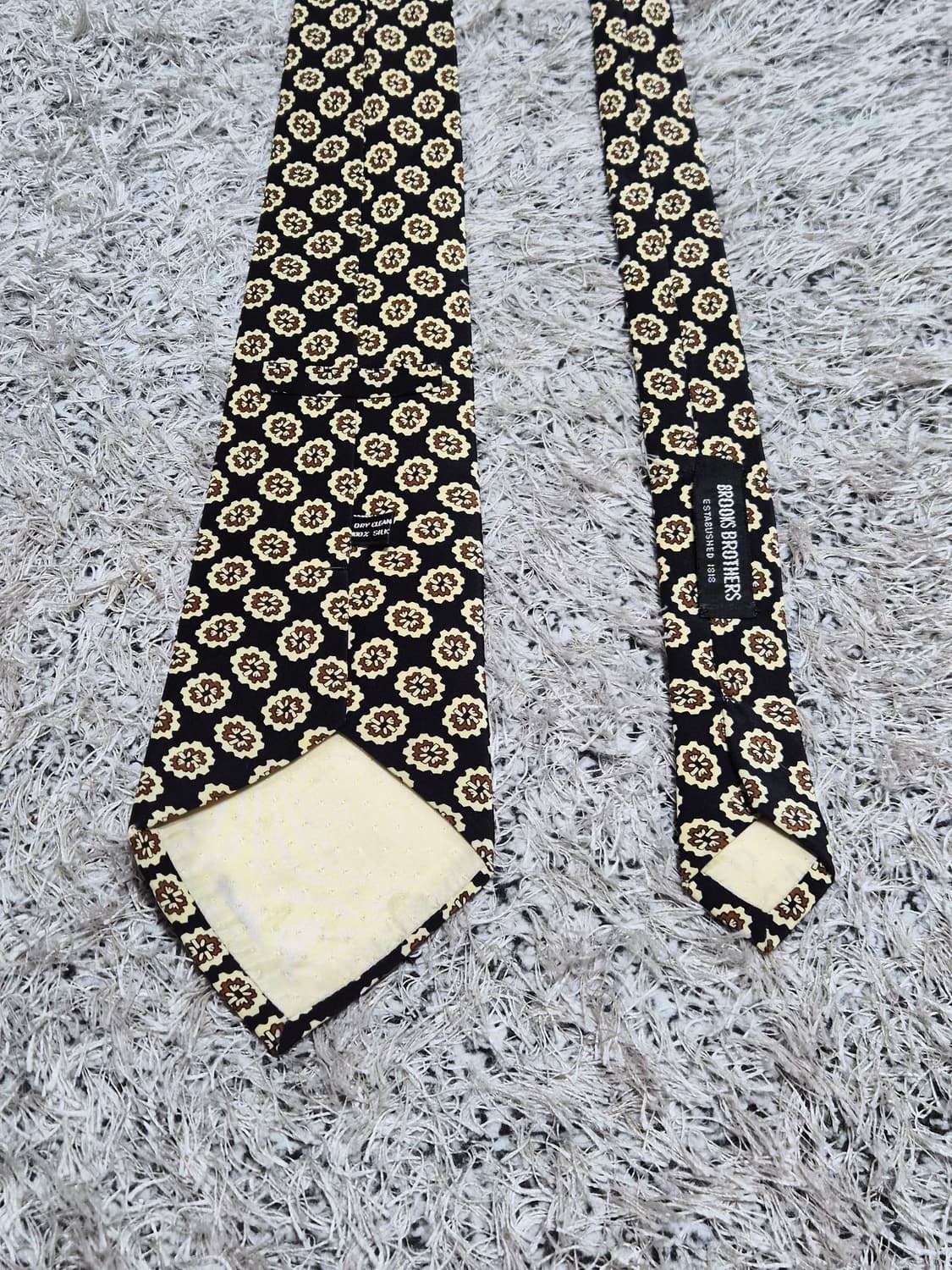 브룩스브라더스 플라워 패턴 넥타이 Free - N79 상품이미지6