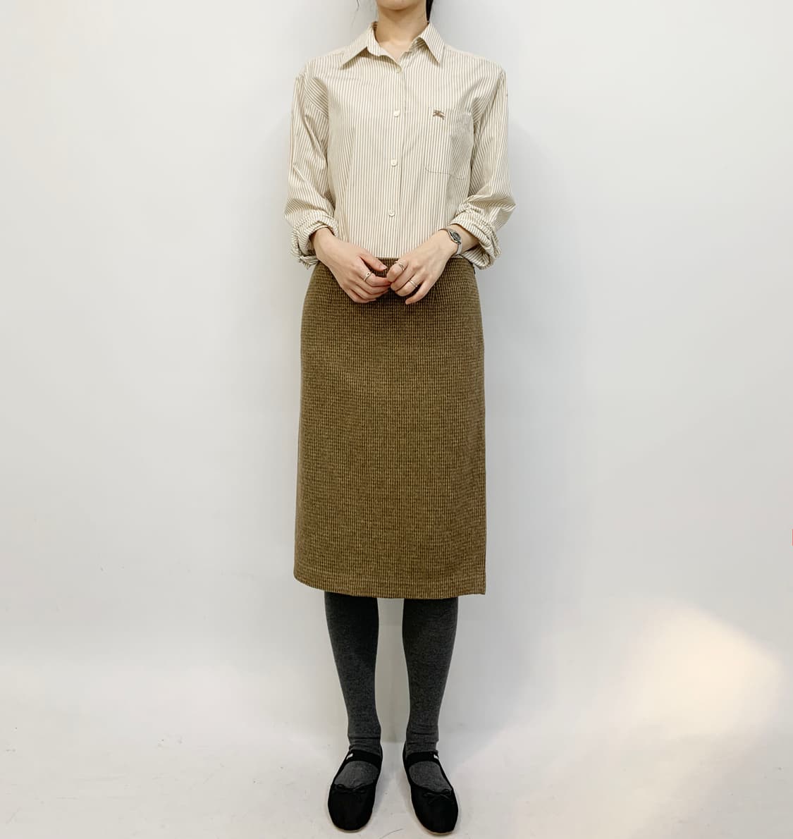 버버리 스트라이프 셔츠 상품이미지1