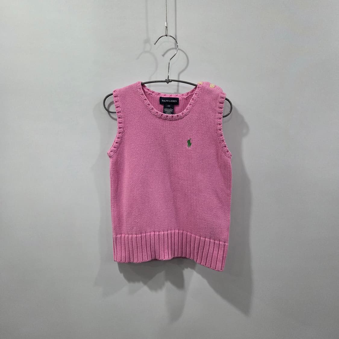 폴로랄프로렌 걸즈 니트 베스트 6X 상품이미지1