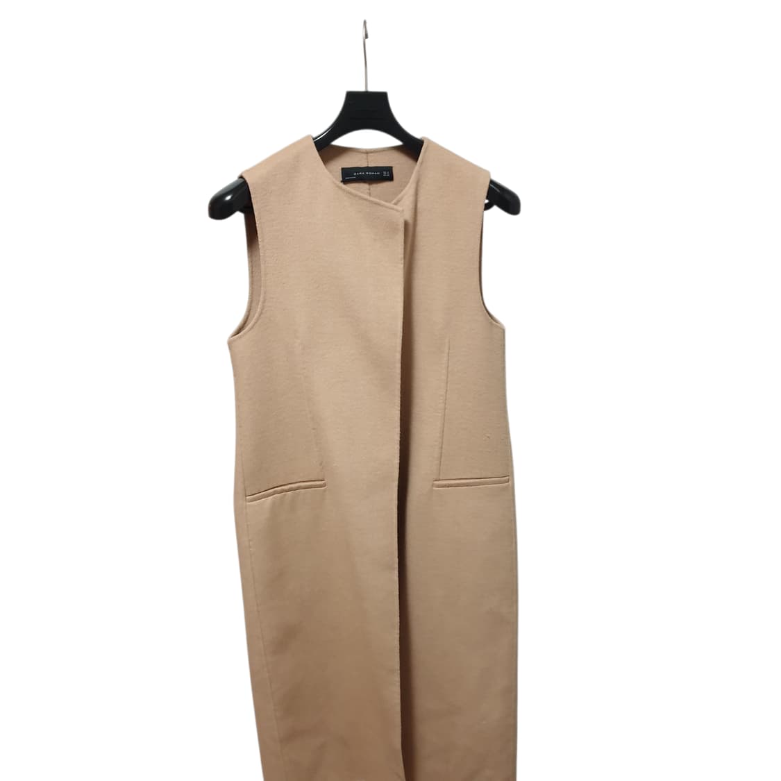 Zara 자라 핸드메이드 울 코트 베스트 상품이미지2