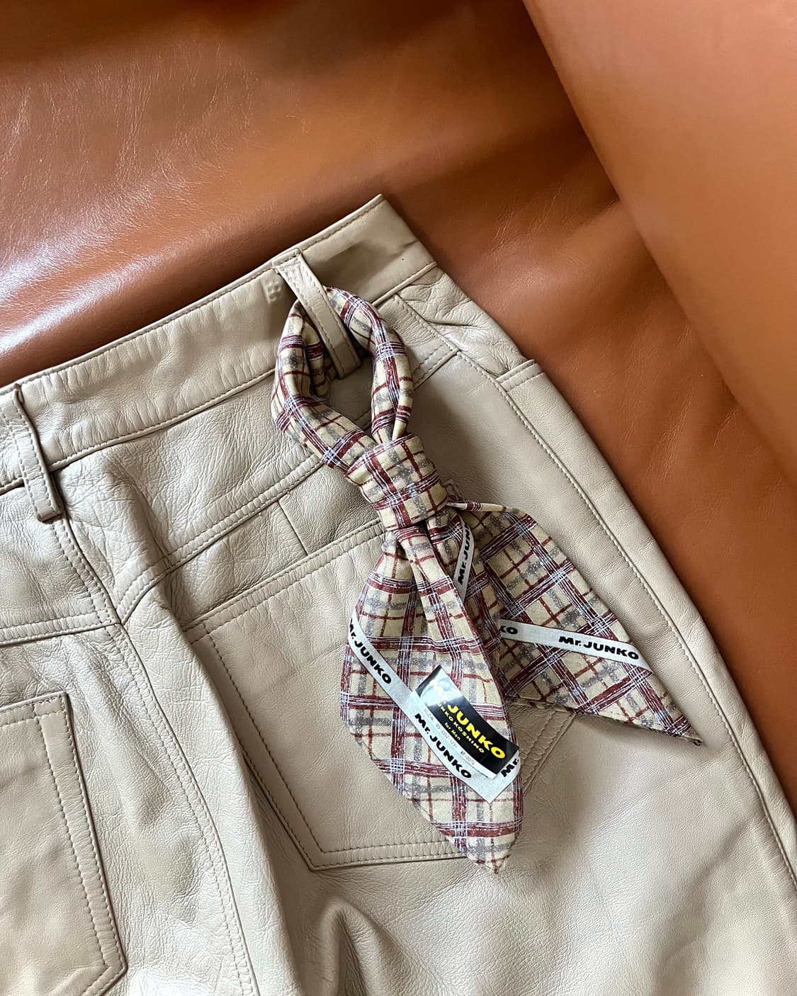 90-00s Mr.JUNKO by KOSHINO Bandana Scarf 상품이미지7