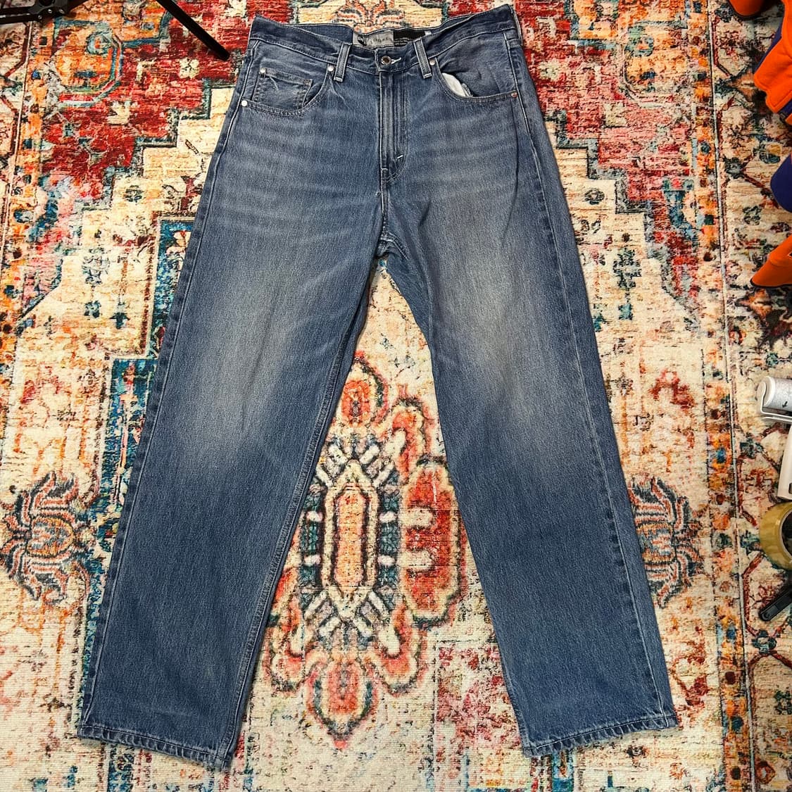 [32] 리바이스 루즈핏 실버탭 데님팬츠 상품이미지1