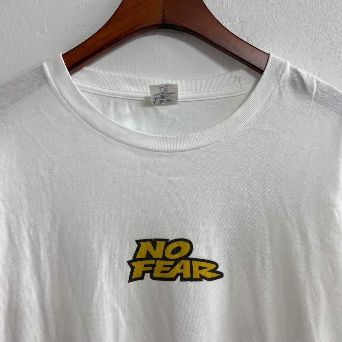 NO FEAR 흰색 반팔 티셔츠 상품이미지2