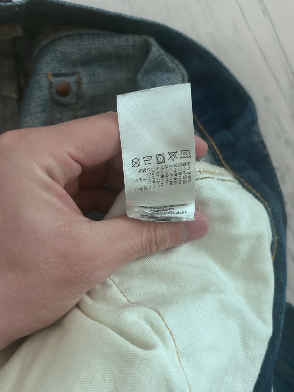 RRL 그랜드폴스 빈티지 5 포켓 30x30 상품이미지4