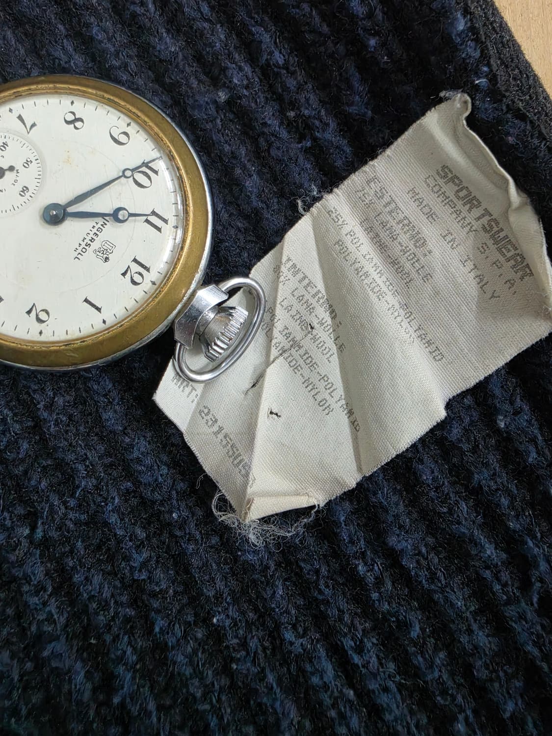 95AW 스톤 아일랜드 그린 엣지 울 집업 재킷 상품이미지6