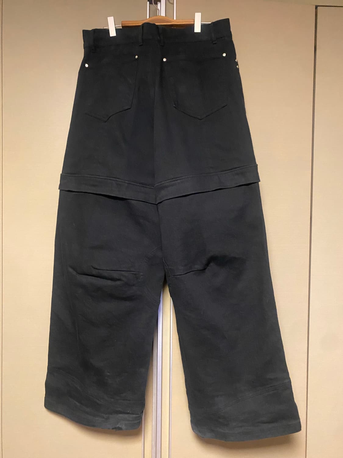 파프롬왓 코튼 와이드 팬츠 상품이미지3