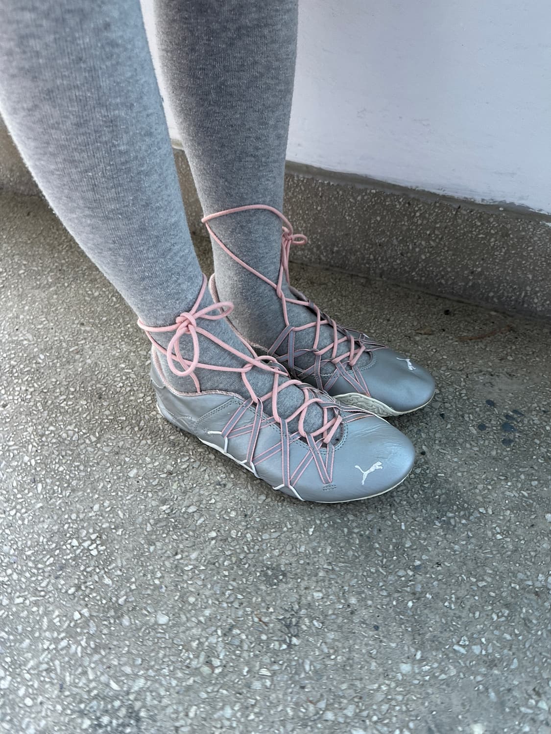 Puma Vintage Lace-up Ballet Shoes 상품이미지1