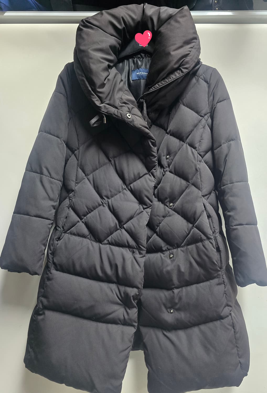 모조에스핀 덕다운 하프패딩 S 상품이미지5