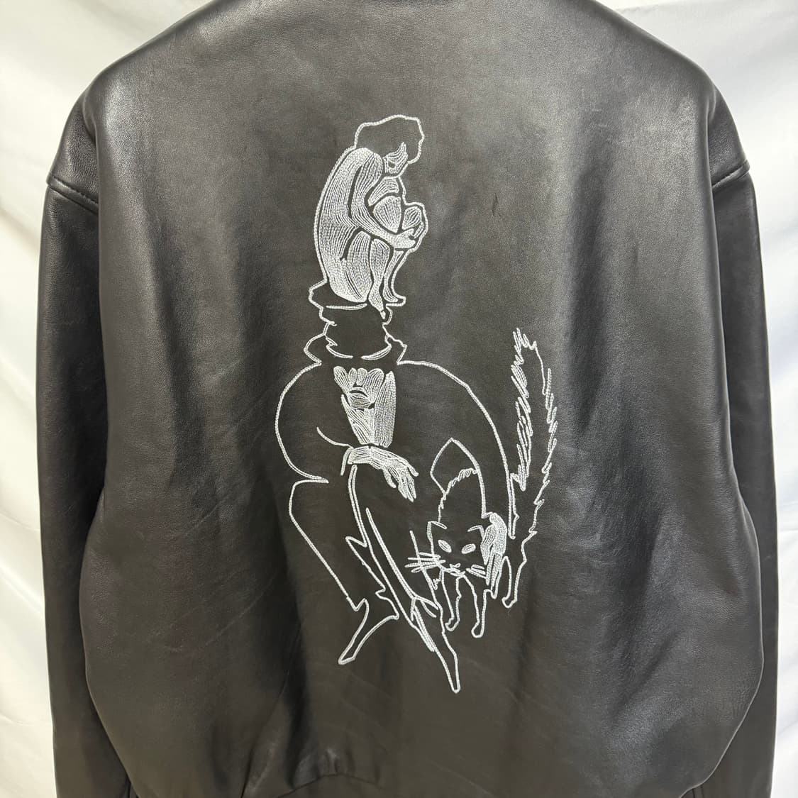 [S+급/L] ERD 앙팡리쉬 데프리메 17 레더 자켓 블랙 상품이미지5