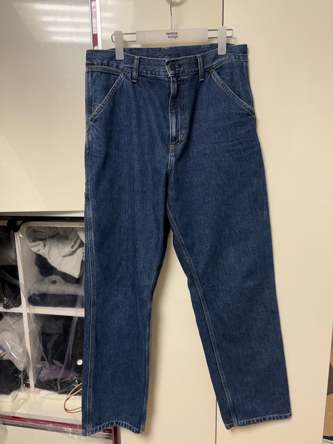 칼하트 WIP 싱글니 팬츠 31x32 상품이미지4