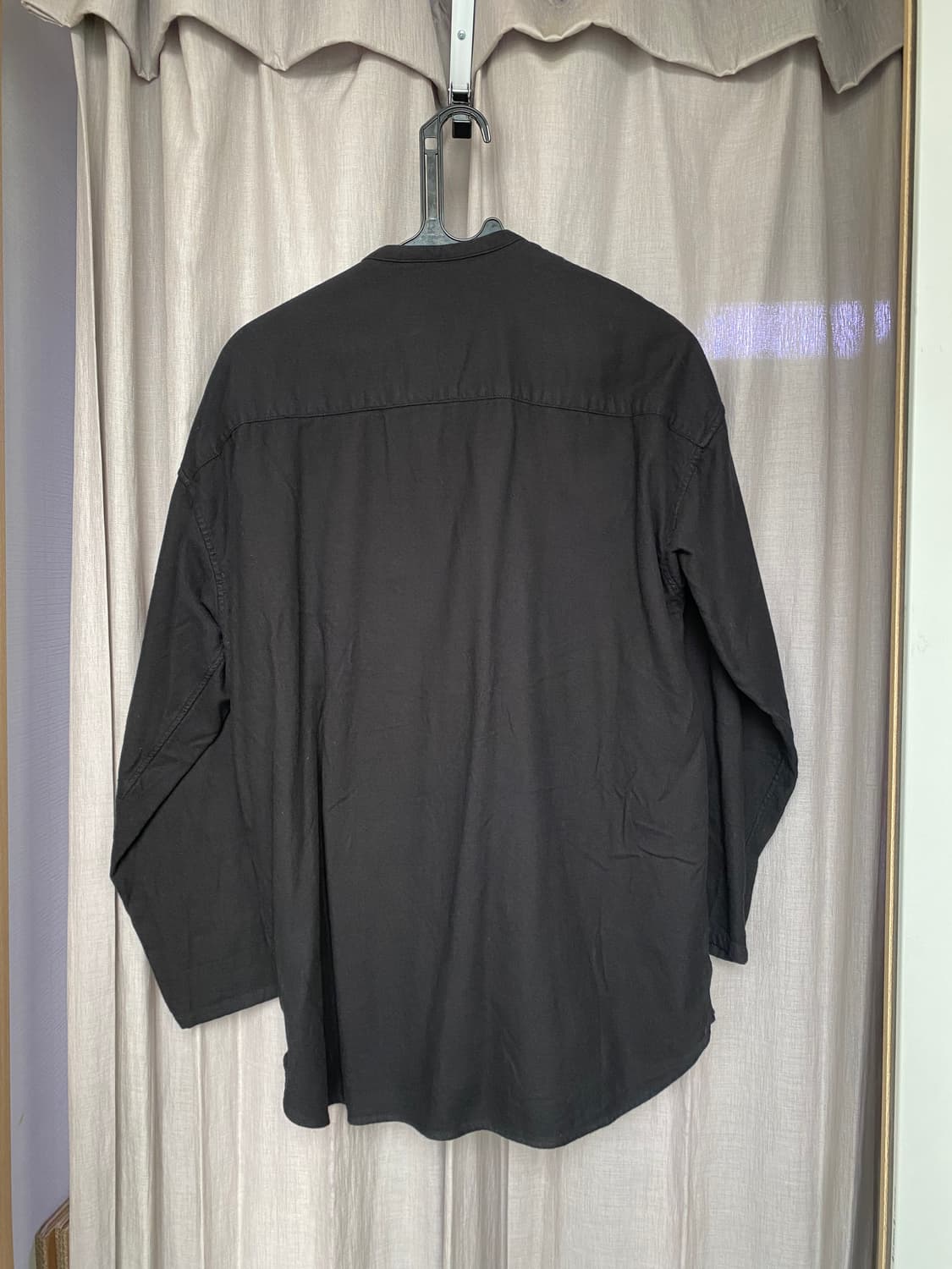 RE MUJI knotted button shirt 상품이미지4