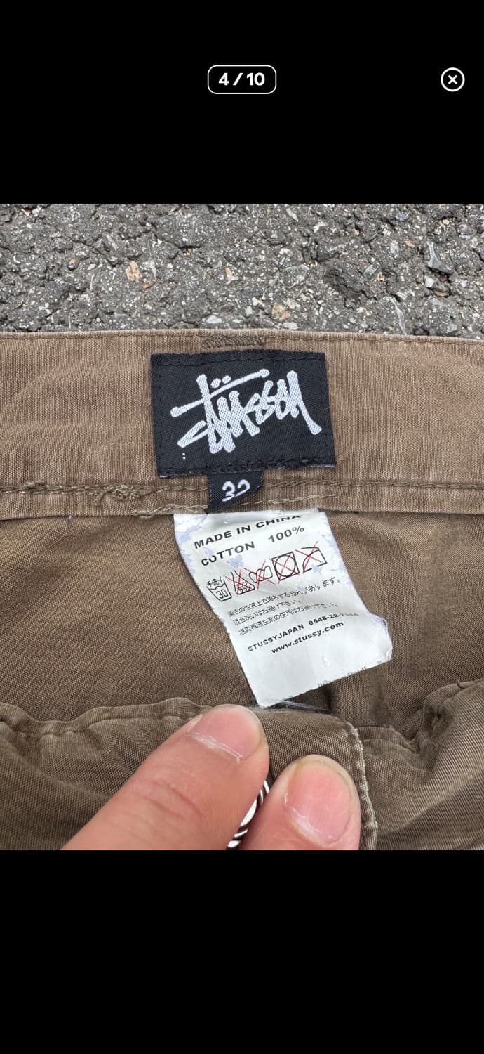 Stussy 90s 스투시 립스탑 피그먼트 카고 팬츠 상품이미지4