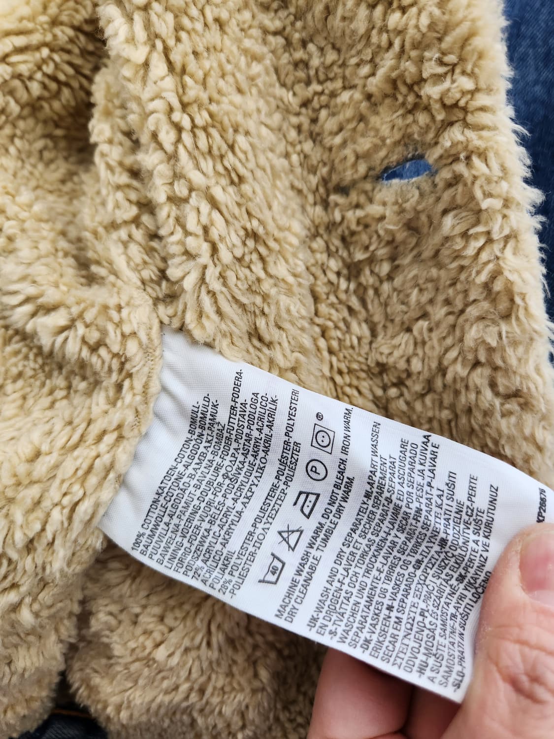 리바이스 데님 쉐르파 자켓 상품이미지9