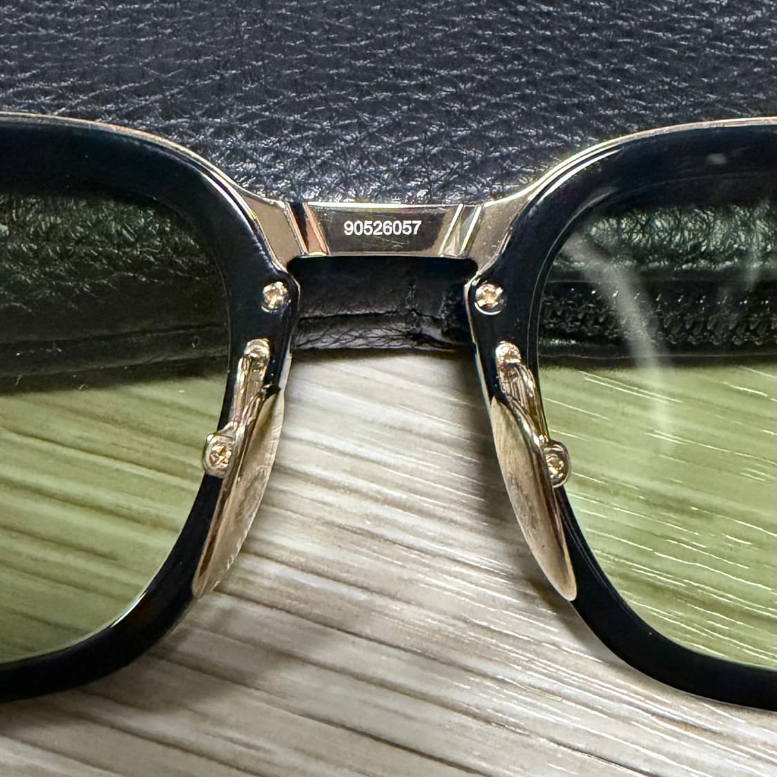 [S+급/53mm] 크롬하츠 오버포크 안경 블랙/골드 상품이미지8