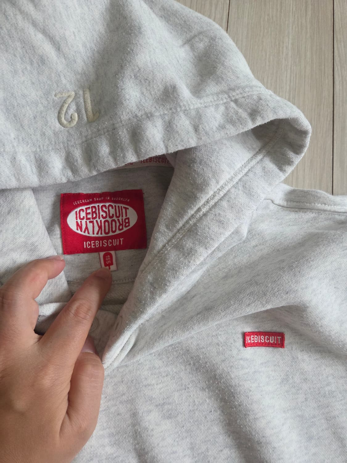 아이스비스킷 후드티셔츠 155 상품이미지2