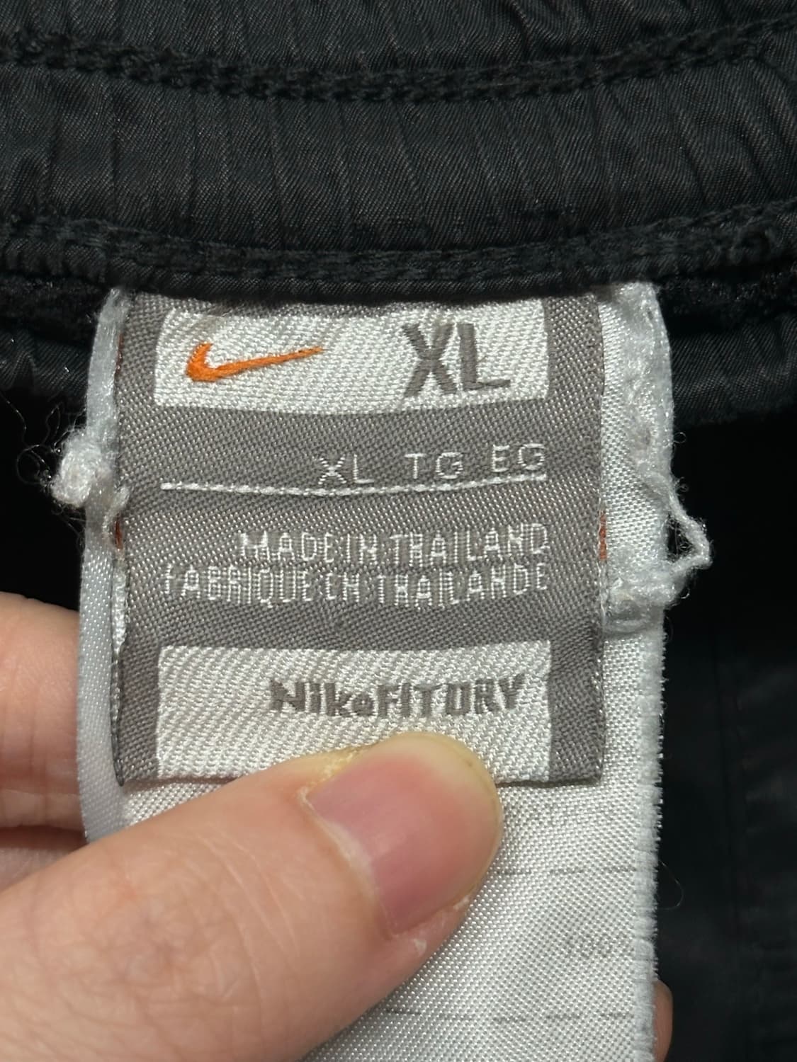 [XL] 나이키 호나우지뉴 R10 빈티지 반바지 블랙 상품이미지5