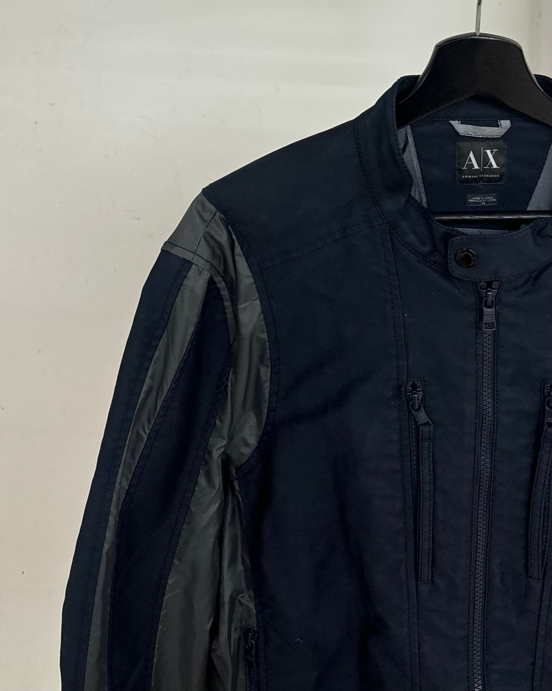 아르마니 익스체인지 투웨이 바이커 재킷 상품이미지3