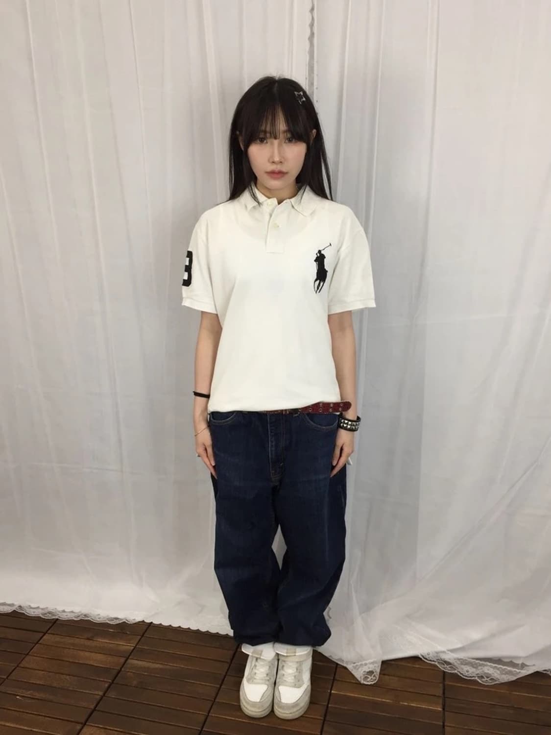 Polo Ralph Lauren Big Pony Polo White 상품이미지1