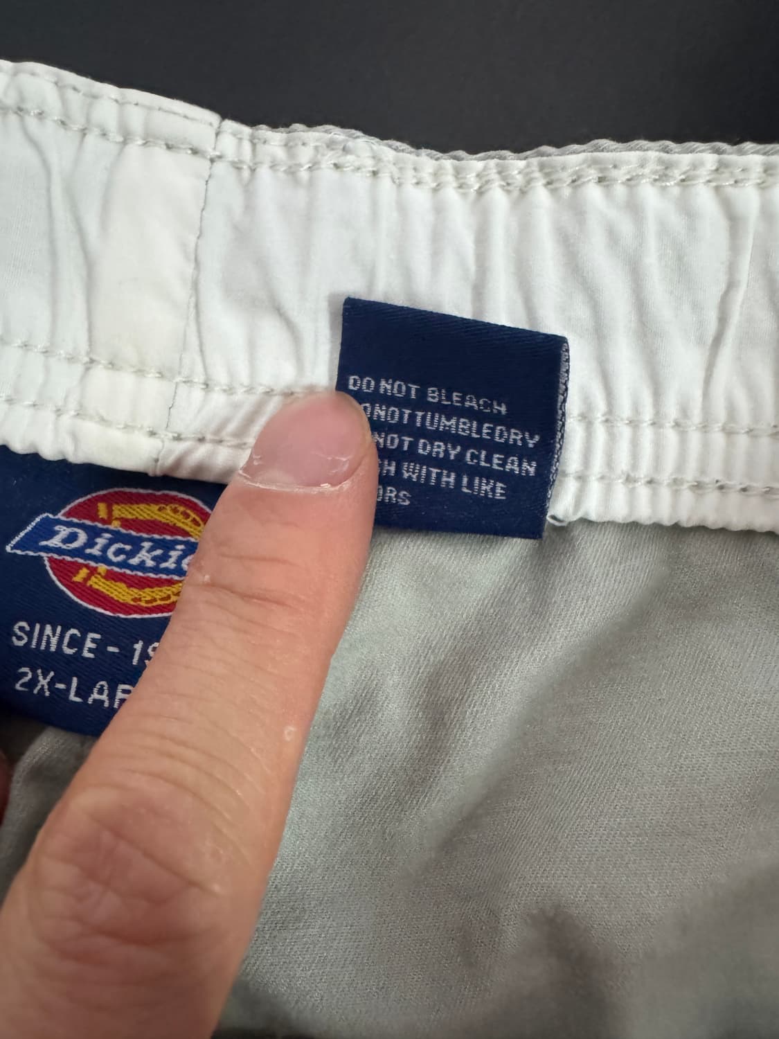 디키즈 Dickies 빅 사이즈 치노 밴딩 면 반바지 2XL 베이지 상품이미지4