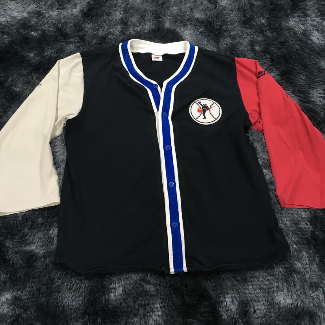 투티/0233 나이키 애슬레틱스 배색 긴팔 상품이미지2