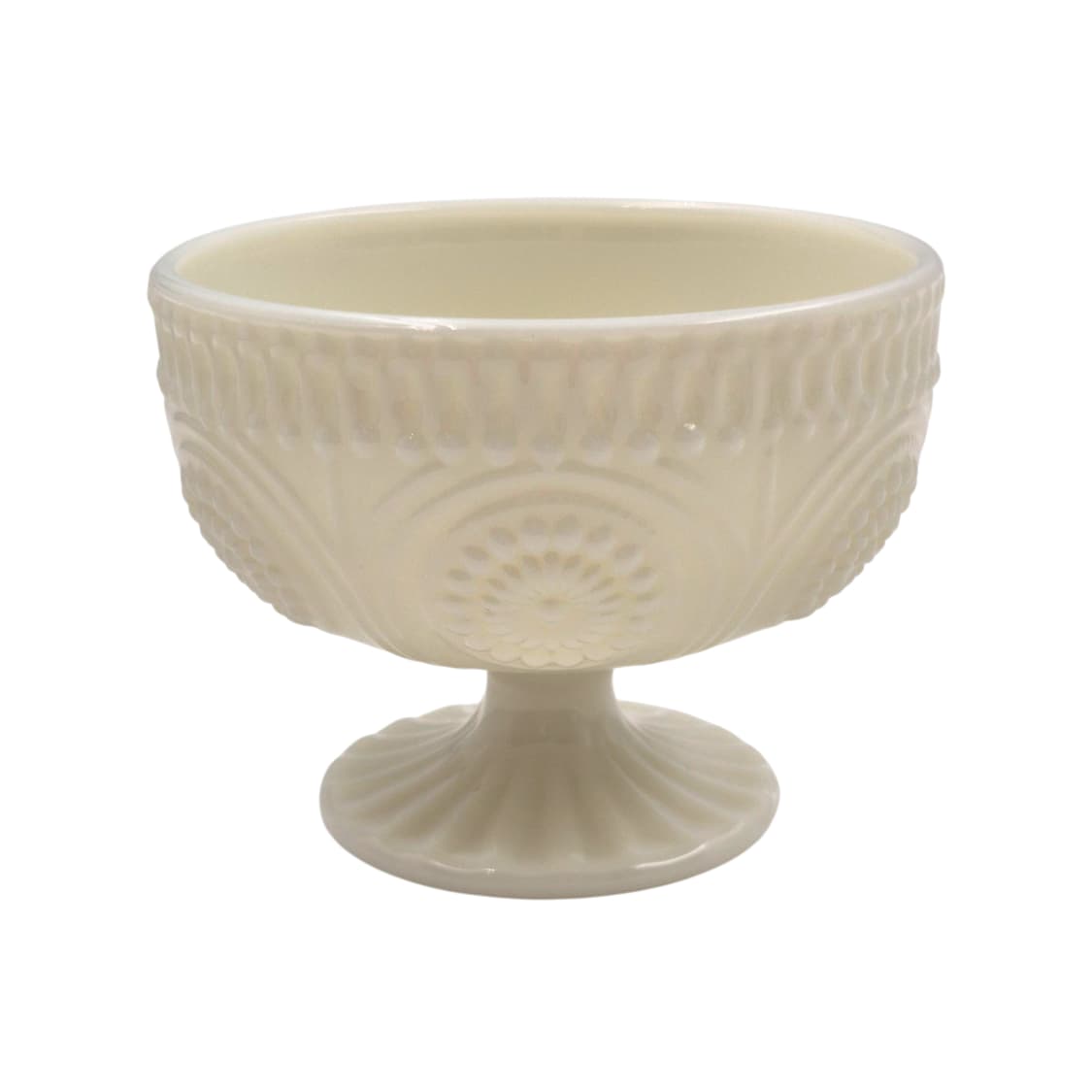 80s 미국 제디트 밀크글라스 컴포트 볼 1p 상품이미지3