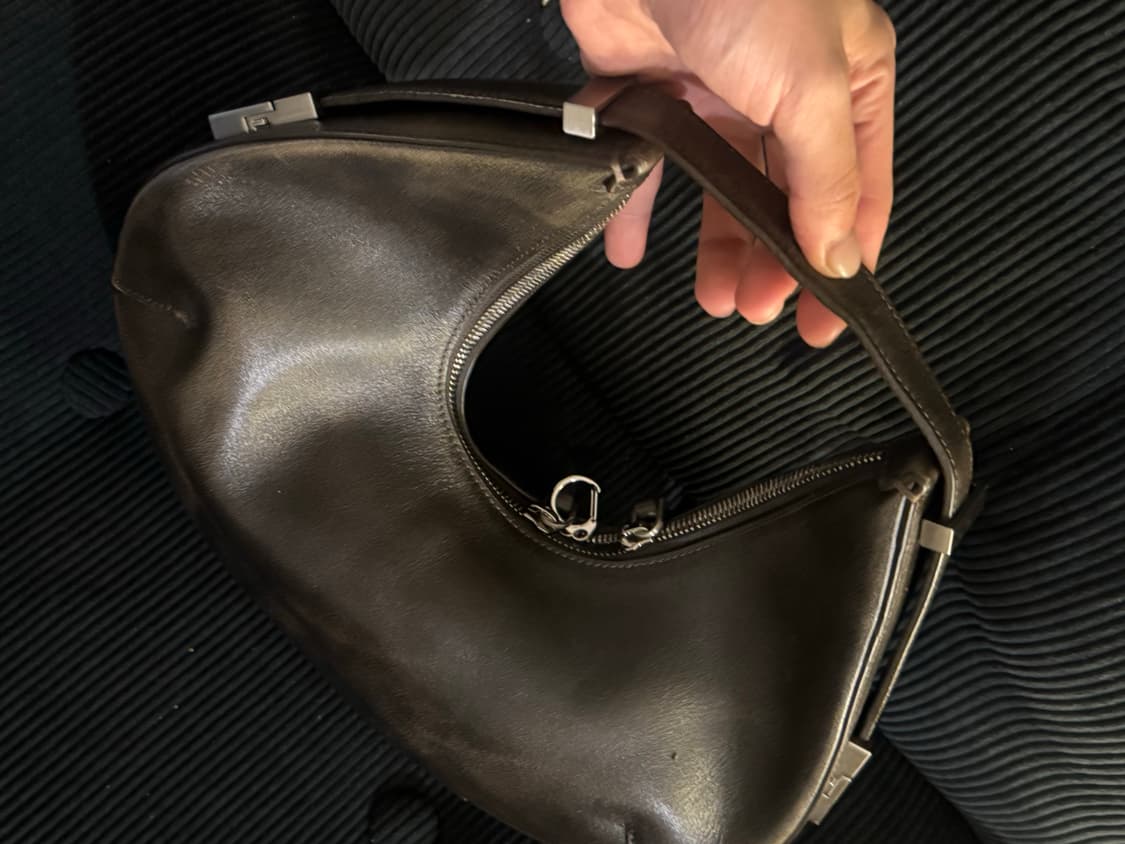 오소이 토니 호보백 스테인 브라운 상품이미지5