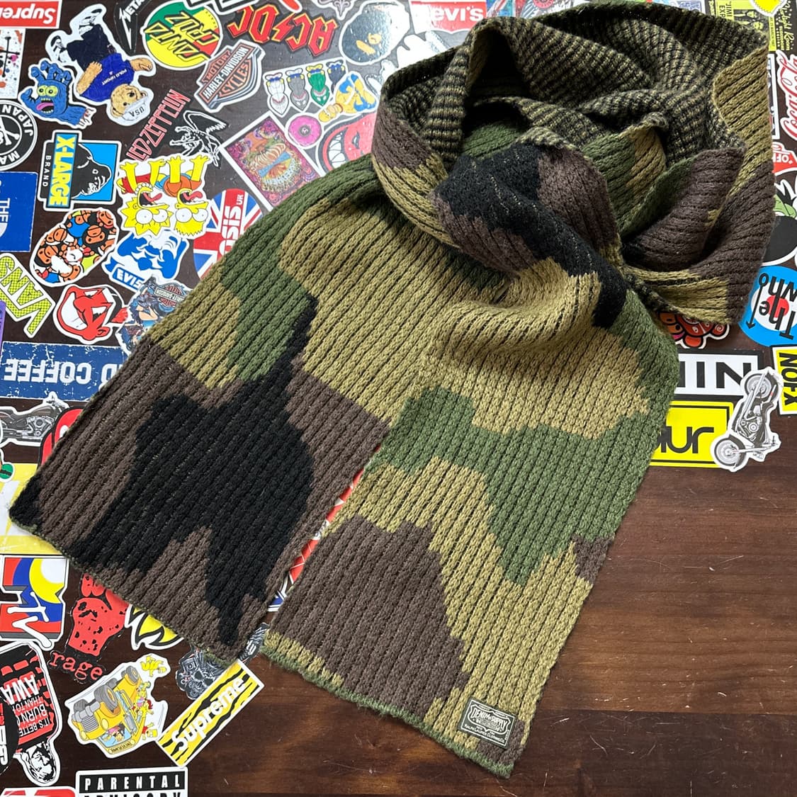 데님앤서플라이 랄프로렌 카모 머플러 상품이미지1