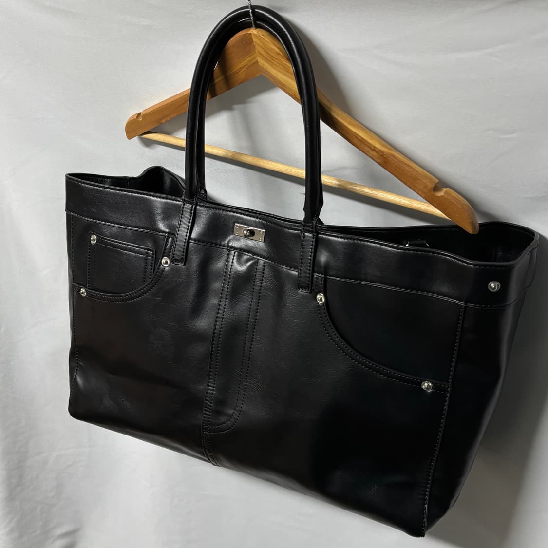  vtg jeans homage cowhide tote bag 상품이미지2