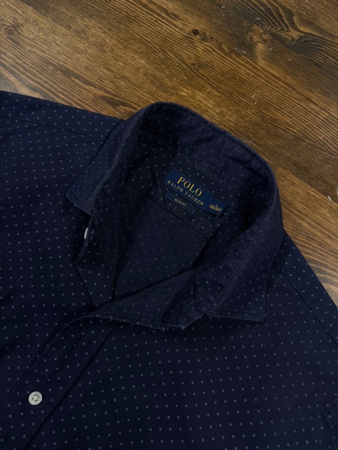 폴로 랄프로렌 도트 셔츠 100 상품이미지9