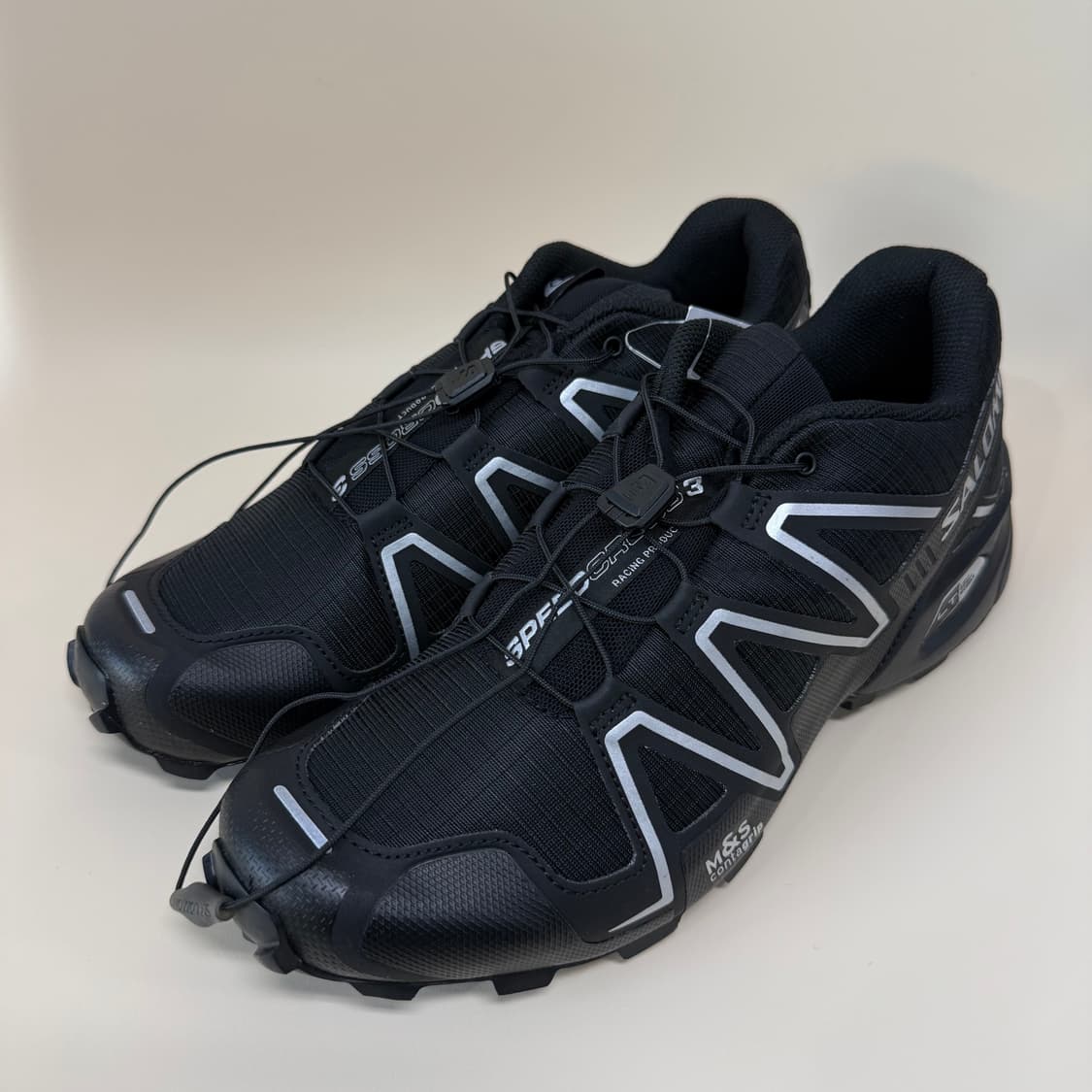 살로몬 스피드크로스 3 블랙 실버 스니커즈 상품이미지2