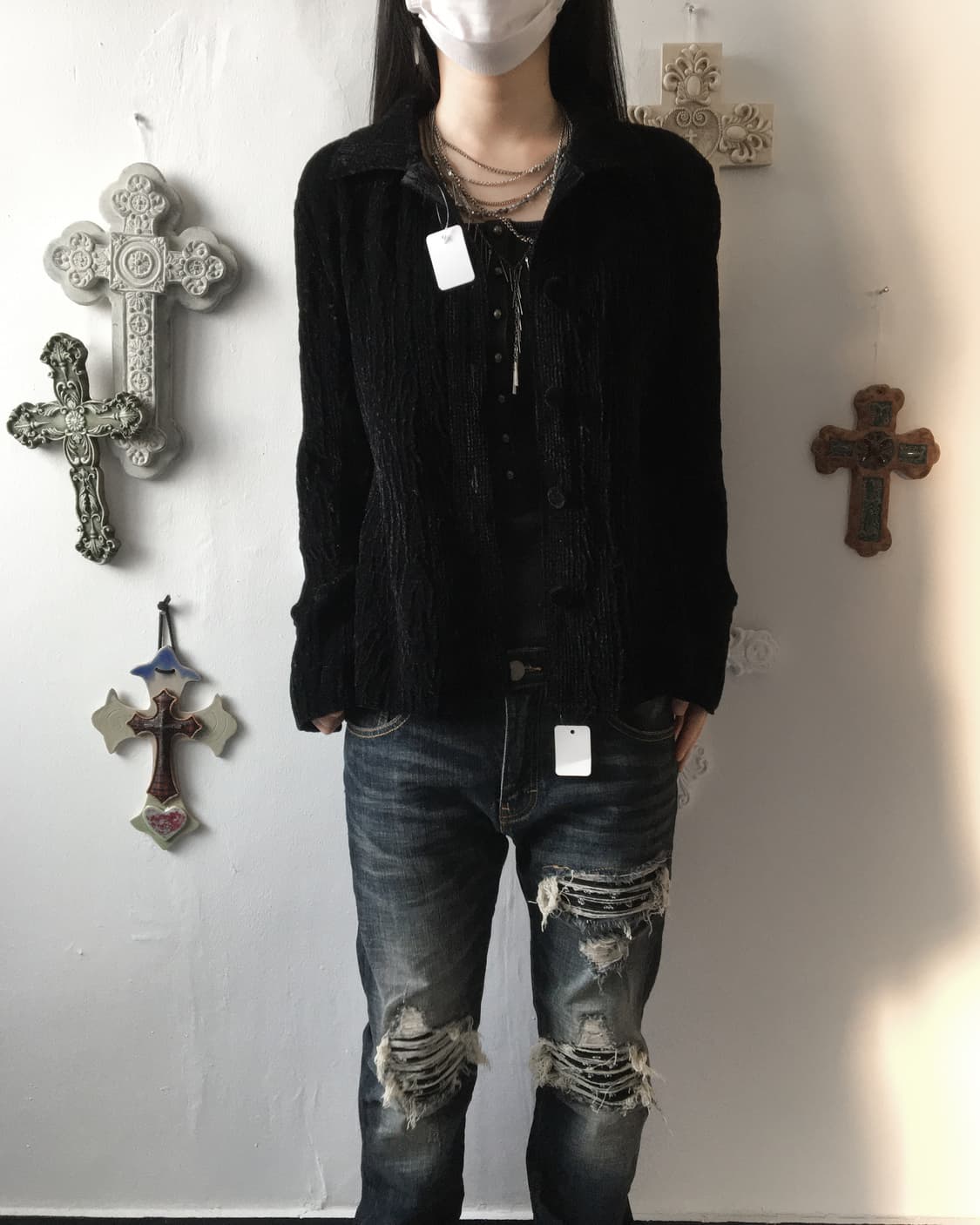 Pleats pattern point jacket 상품이미지1