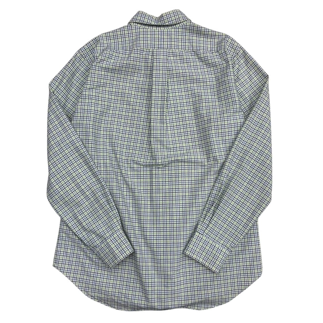 폴로 랄프로렌 블루포니 연두 체크 셔츠 상품이미지3