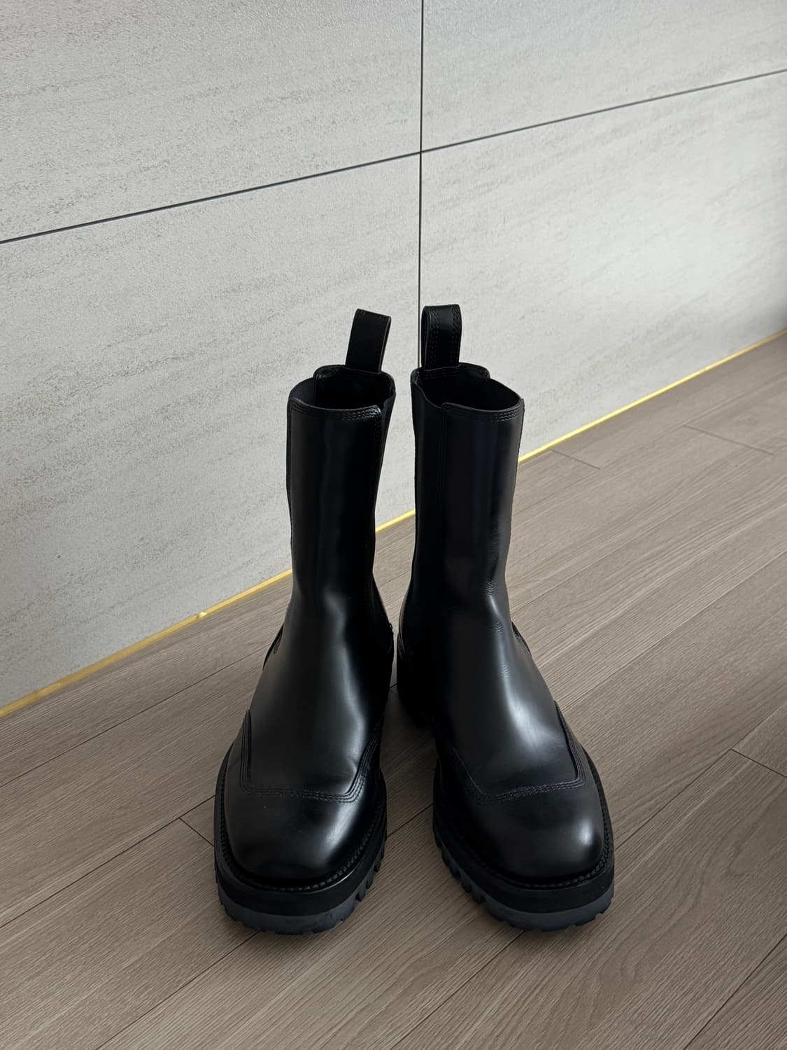 <실착 2회🖤> 드리스반노튼(Dries Van Noten) 첼시부츠 상품이미지5