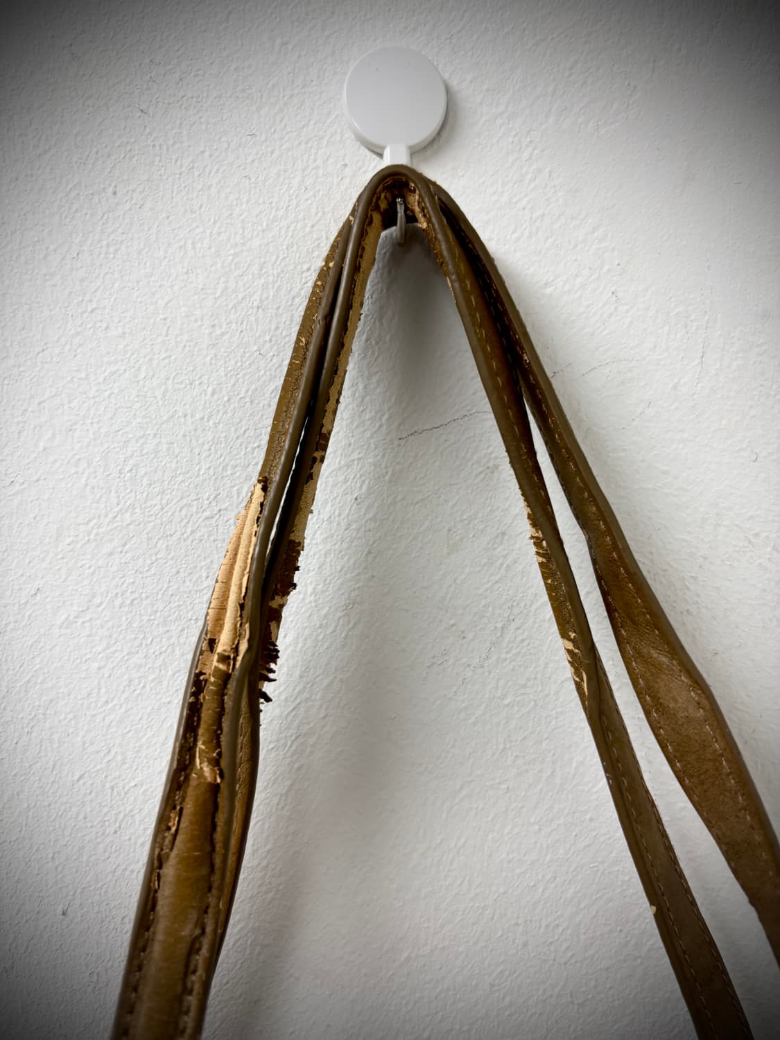 “FUGA” Minimal Brown Leather Bag 상품이미지7