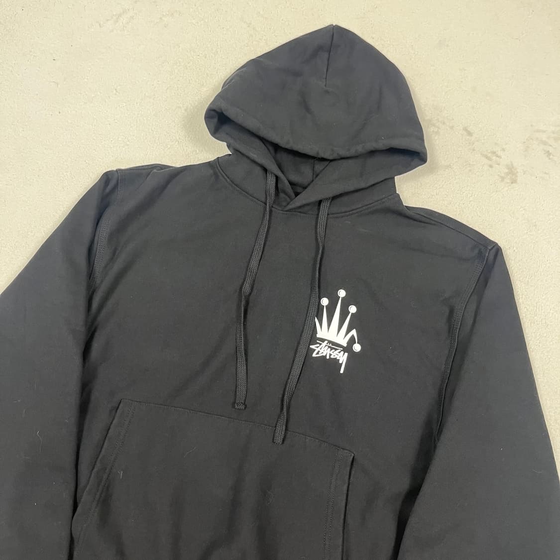 Stussy black Regal Crown hoodie 상품이미지7