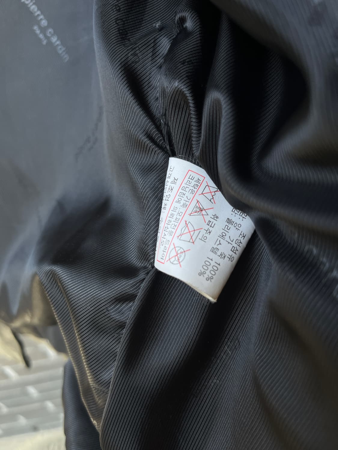 Pierre Cardin 피에르가르뎅 스티치 양가죽자켓 상품이미지9