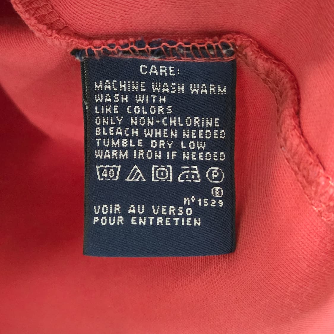 폴로랄프로렌 스포츠 우먼 코튼 카라 반팔티 핑크 M 상품이미지4