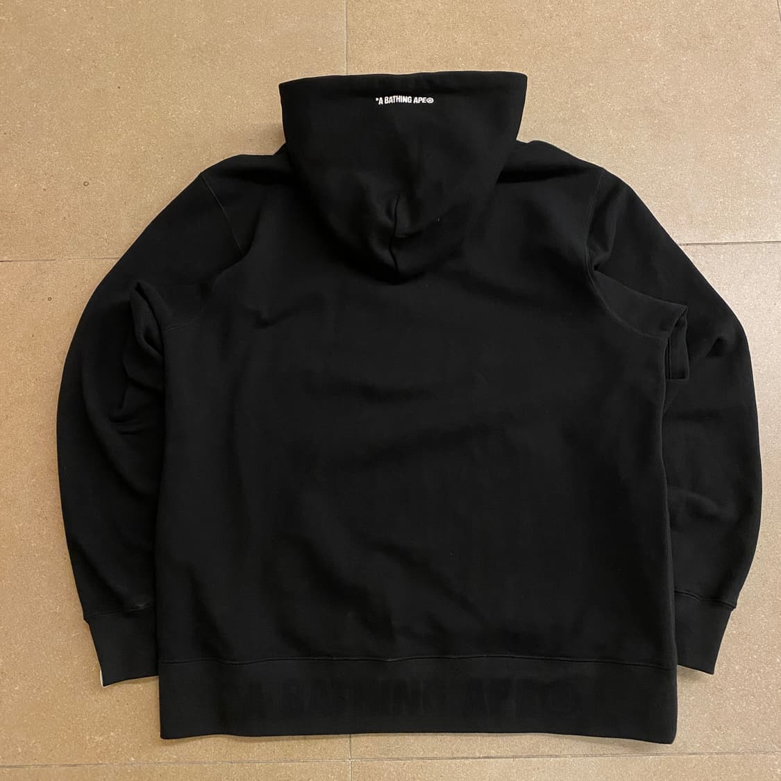 베이프 원포인트 후드티 상품이미지2